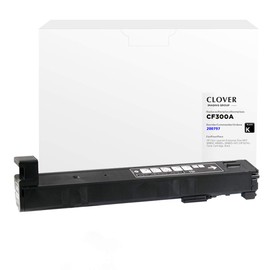 Clover Remanufactured Toner Cartridge Replacement for HP CF300A (HP 827A) | Black