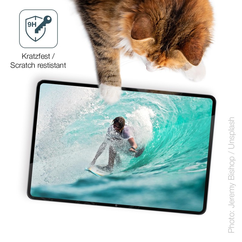 dipos I 2x Displayschutz 9H klar kompatibel mit Vivo Pad