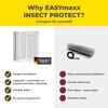 EASYmaxx Fly Screen for Windows with Pollen Protection & Magic