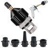 4-in-1 Ventiladapter-Pack, Inflatordüse Inflator für Schlauchboote, Paddleboards, Kajak, Stand Up
