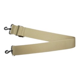 Waist Point MIL-903 Non-Padded Shoulder Strap (Bag Shoulder Strap), Beige, 1.5 inches (38 mm)