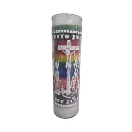 Just Judge 7 Color Ritual Candle/Justo Juez 7 Colores Veladora