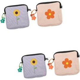 FOMIYES 4 Piezas Bolsa De Almacenamiento De Servilletas Sanitarias Bolsas De Toallas Sanitarias Bolsas De Toallas Sanitarias Bolsas De Almacenamiento Multifunción Bolsas De Toallas