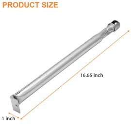 TAILGRILLER Burner Tube Set for Blackstone 36 Inch Griddle, Set of 4 Stainless Steel Straight Burner Tubes with 4 Screws