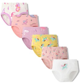 benetia Toddler Girls Underwear 2t 3t Cotton 6-Pack