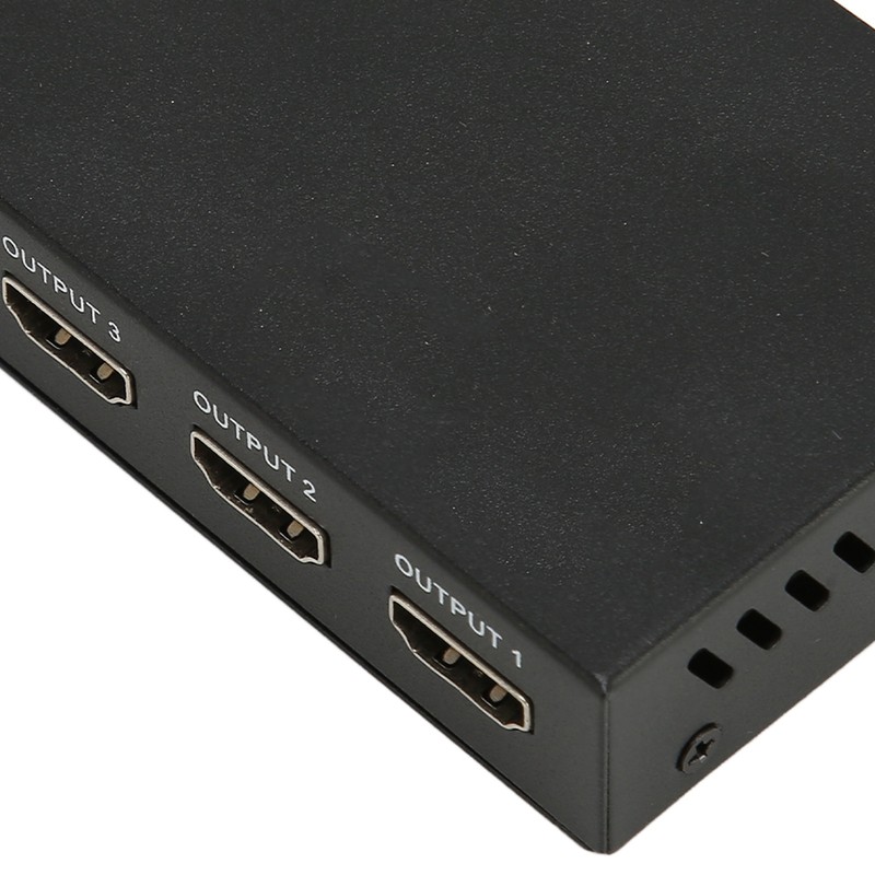 1x4 HD Multimedia Interface Splitter 1 in 4 Out 3D