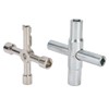 Pissente 4 Way Sillcock Key Set, Pack of 2 Stainless