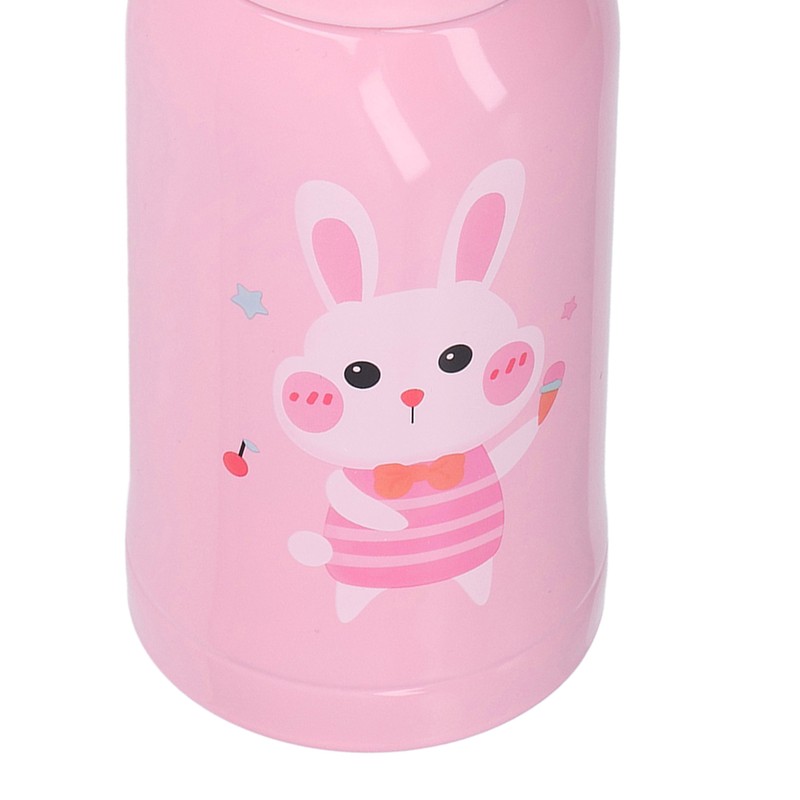 500ml Kids Stainless Steel Straw Thermal Insulation Cup Temperature Display