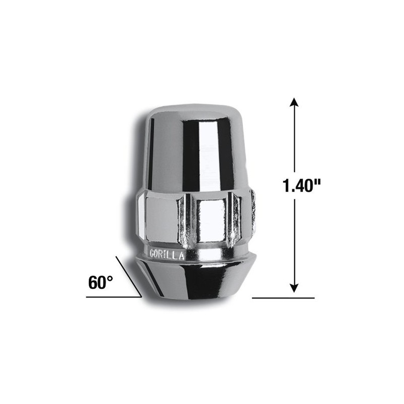 Gorilla Automotive Products 71481NB5 5 Wheel Lock Compatible with Jeep
