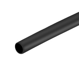sourcing map Heat Shrink Tubing, 1mm Dia 2:1 Heat Shrink Wrap Cable Sleeve Heatshrink Tube 1m Length Black