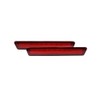 KACEPAR Rear Side Bumper Marker Lamp, Red Rear Bumper Side