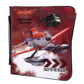 Undercover PLOR4340 Planes Fire and Rescue Painting Case Approx. 26.5 x 22 x 3 cm