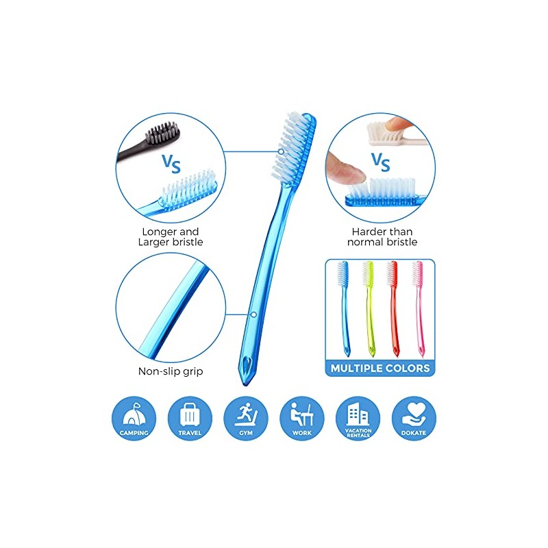 Cepillo de dientes extra duro y firme, cepillo de dientes