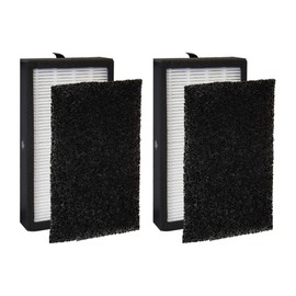 Filter-Monster Replacement Compatible with GermGuardian FLT4100 Filter E for AC4100 AC4150BL AC4150P AC4150BLCA AC4150PCA, 2 Pack