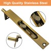 6 Inch Stainless Steel Door Flush Bolt Latch, French Door