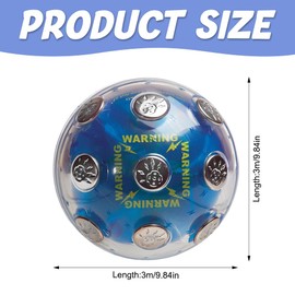 Electric Ball Game, Hot Potato Game, Mini Shocking Ball Toy, Portable Electric Prank Toy for Parties, Adventure Games, Bar Games, Stress Relief Toys