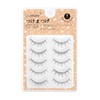 LASHIDOL False Eyelashes Natural Soft Thin Black Axis Handmade False