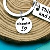 Chemist Gift Keyring Chemistry Science Chemist Teacher Keychain Gift Graduation