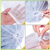 DurReus Large Mesh Drawstring Travel Laundry Bag Durable,Reusable,Foldable,Heavy Duty Storage
