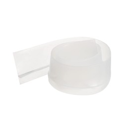 PATIKIL 25inch Length Silicone Stove Gap Cover Gap Filler Between Stove and Counter for Washer and Dryer Space, Oven, Kitchen Appliances, Clear