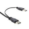 AbleGrid USB Y Charger Data Sync Cable Cord Lead For