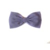 Solid Color Jewel Tone Essentials Hair Bow Collection (Barrette, Lavender)
