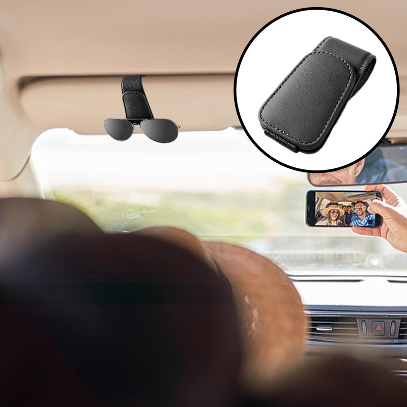 2-Piece Car Glasses Clip, Multi-Function Storage Clip, Car Sun Visor