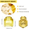 MYWERO 3"NPT Horizontal Brass Check Valve - Prevents Water Backflow,