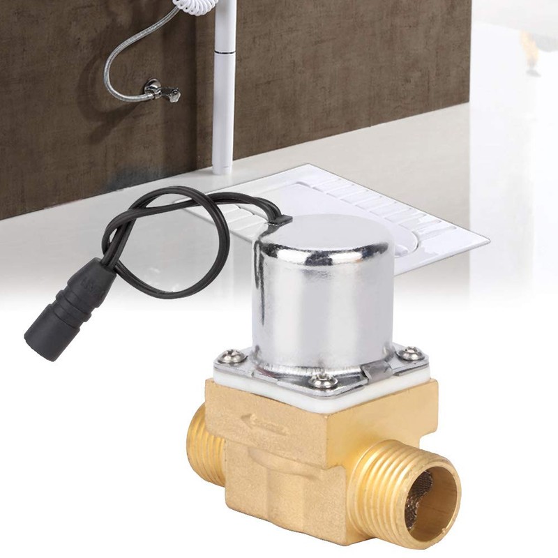 Jacksking Solenoid Valve, Bathroom Urinal Sensor 6V Valve Water Valve
