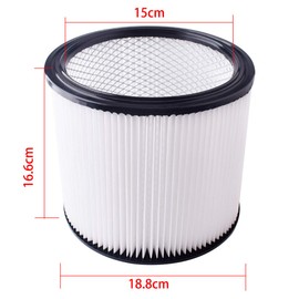 Tomkity Replacement Cartridge Filter Compatible with 90350 90304 90333 5 Gallon and above with 1 Pack 90585 Foam Filter