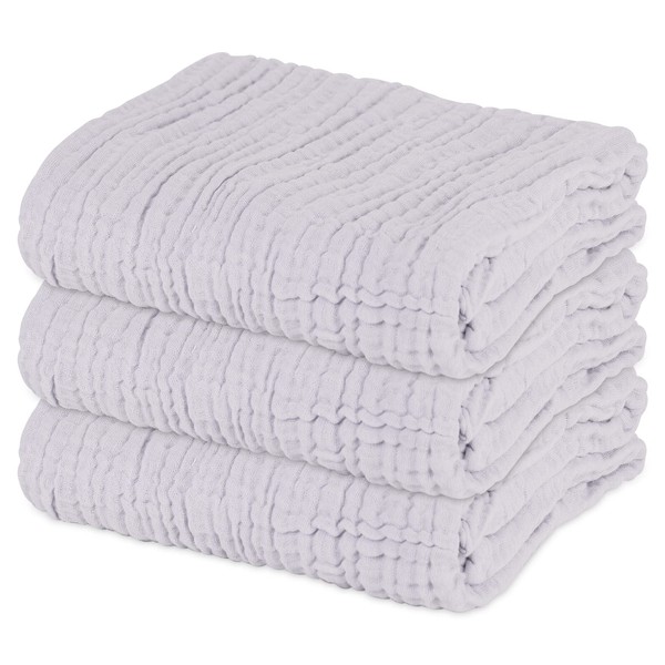 Asung Baby Towels Muslin Baby Bath Towel 3Pack Infant Towels