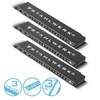 STAHLWERK Ruler Set of 3 3 Metres Precise Plastic Folding
