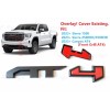 Auto Front Grill Matte Black Red AT4 OVERLAY Emblem 2023+