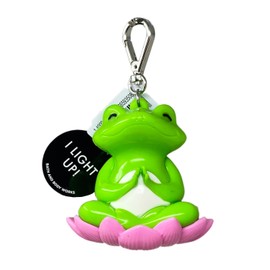 Bath and Body Work Light-Up Yoga Frog Hand Gel Holder