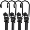 Bungee Cords with Hooks Heavy Duty Weatherproof & UV-Resistant Elastic