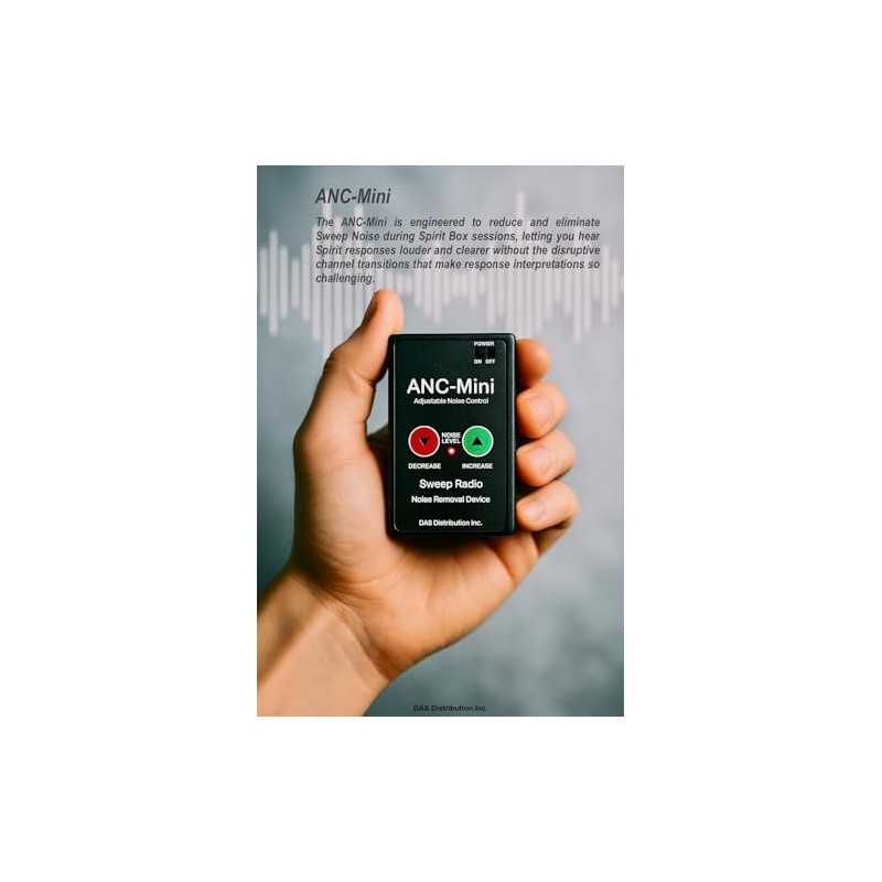 ANC-Mini - Sweep Radio Adjustable Noise Controller, Black