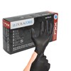 Black Disposable Nitrile Gloves, XXL, Heavy Duty, Powder-Free, Mechanic, Industrial