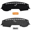 Unbranded Black Dashboard Mat Dash Sun Cover Pad For 2019-2024