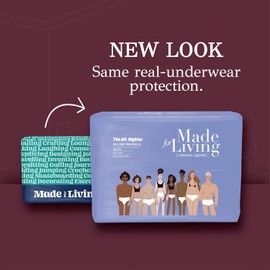 Made for Living Plus Size Ultimate Absorbency Adult Underwear – XL 20 Count | Overnight Pull Ups for Women & Men, Dual Absorbent Core, Leak-Free & Odor Protection