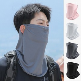 Unisex Cooling Airhole Neck Warmer Mask URK-460 Dark Gray/ONE 3ea
