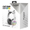 Playmax Cat Headset Universal Gaming Headset (White)
