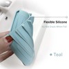 Self Draining Soap Dishes, 3 Pcs Silicone Soap Saver, Waterfall