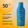 Nivea Sun Protector Solar Loción Fps 50 Protect Refresh, 200ml