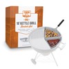 BBQ Grill Basket for Kettle Grills The Kettle Grill Accessories