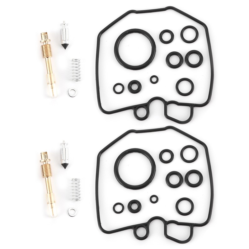 2 Sets Motorcycle Overhaul Carburetor Rebuild Kit Fit for Honda