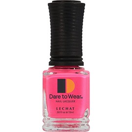 LECHAT Dare to Wear Nail Polish, Pink Lace Veil, 0.500 Ounce
