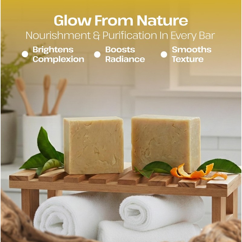 Dr.Ancient Citrus Soap Bar - Organic, Natural, Traditional, Handmade, Antique