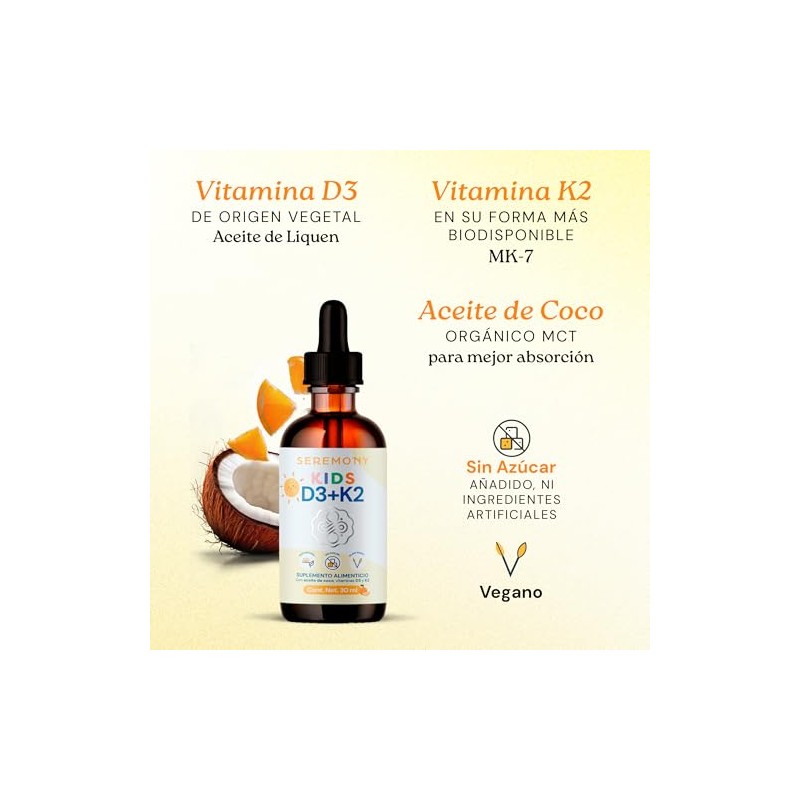 Seremony Kids Vitamina Líquida Niños Años