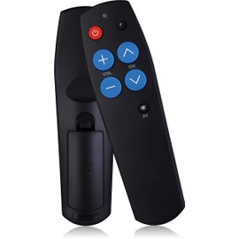 Universal Big Button Easy Simple TV Remote Control for Elderly Senior - Easy Set up - Seniors Remote Control - Universal Remote Control Works for TV and IR Cable Box Devices