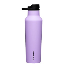 Corkcicle Sport Canteen Insulated Tumbler, Sun-Soaked Lilac, 20 oz – Reusable Water Bottle Keeps Beverages Cold for 25 Hours & Hot 12 Hours – Cupholder Friendly Tumbler with Screw-On Cap